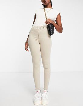 topshop joni, Topshop | Topshop Joni jean in sand商品图片 