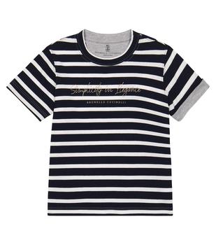 推荐Striped cotton T-shirt商品