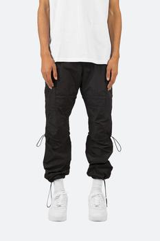 mnml排扣裤是什么牌子, MNML | Tech Cargo Pants - Black商品图片 5.6折