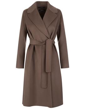 maxmara新款, Max Mara | 'S Max Mara Belted Long-Sleeved Coat商品图片 
