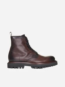 推荐Eventual 002 leather ankle boots商品