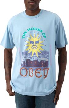 推荐The House Of Obey T-Shirt - Good Grey商品