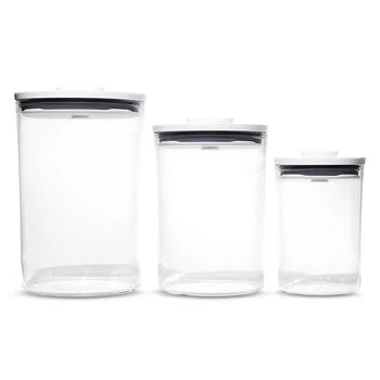 OXO | Good Grips Pop Round Canisters, Set of 3,商家Bloomingdale's,价格¥337