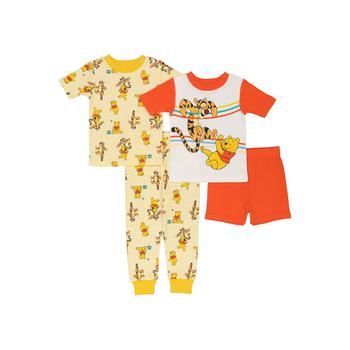 AME | Baby Boys Winnie the Pooh Pajama, 4 Piece Set商品图片,4折