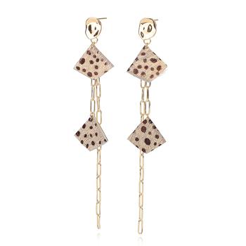 Iris & Ivy, Vintage Havana | Ivy Leopard Dangle Earrings商品图片 