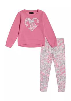 Under Armour | Girls 4-6x Long Sleeve Sweatshirt and Leggings Set商品图片,7.5折