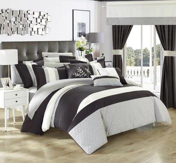 商品Chic Home Design | Covington 24 Piece Comforter Set,商家Lord & Taylor,价格¥1059图片