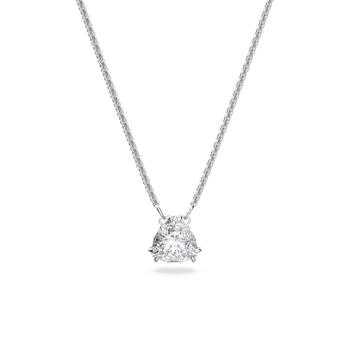 施华洛世奇项链怎么选, Swarovski | Millenia pendant trilliant cut white rhodium plated商品图片 