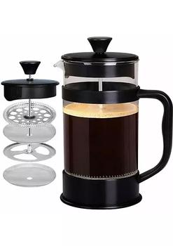 商品French Coffee Press 34 Oz Espresso Tea Maker with Triple Filters图片