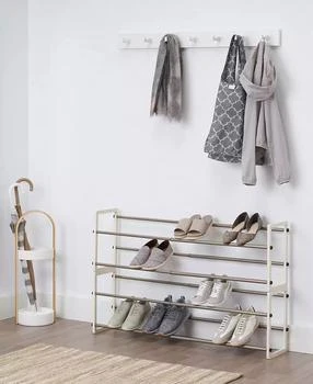 TRINITY | Basics 2- Tier Expandable Shoe Rack, Pack of 2,商家Macy's,价格¥377