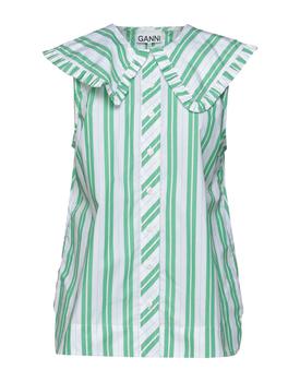 Ganni | Striped shirt商品图片,4.4折