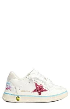 Golden Goose | Golden Goose Kids Ball Star Lace-Up Sneakers,商家Cettire,价格¥1183