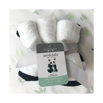 商品Panda Baby Viscose from Bamboo Baby Washcloth 6pk图片