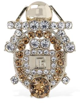 商品Balmain | Beetle Crystal Brooch,商家LUISAVIAROMA,价格¥3649图片