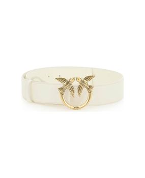 pinko腰带, PINKO | Love Birds Leather Belt商品图片 7.9折