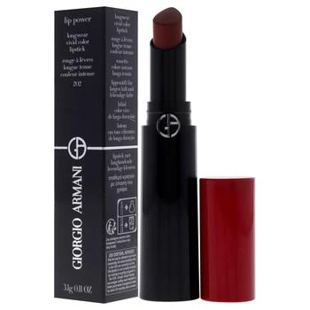 Giorgio Armani | Giorgio Armani Lip Power Longwear Vivid Color Lipstick - 202 Grazia For Women 0.11 oz Lipstick 8.8折