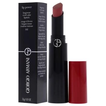 Giorgio Armani | Lip Power Longwear Vivid Color Lipstick - 502 Desire by Giorgio Armani for Women - 0.11 oz Lipstick 9.8折