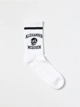 推荐Alexander McQueen socks in cotton blend商品