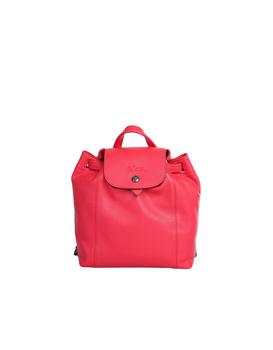 longchamp双肩包, Longchamp | Le Pliage Cuir Red XS Backpack商品图片 7.3折