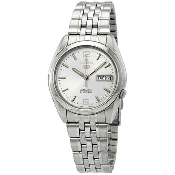 推荐Seiko Series 5 Automatic White Dial Men's Watch SNK385商品