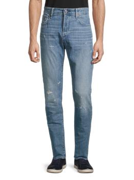 商品Distressed Slim-Fit Jeans,商家Saks OFF 5TH,价格¥220图片