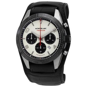 万宝龙手表推荐, MontBlanc | TimeWalker Chronograph Automatic White Dial Mens Watch 118489商品图片 4.6折