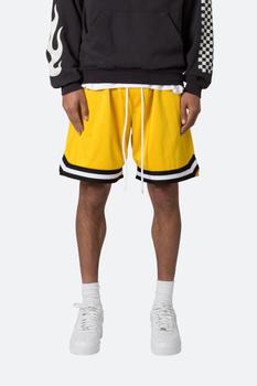 商品MNML | Basic Basketball Shorts - Yellow,商家mnml,价格¥146图片