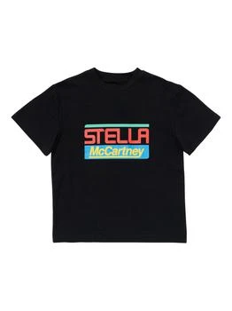 Stella McCartney | Logo Print Organic Cotton Jersey T-shirt 5.8折×额外7.5折, 额外七五折