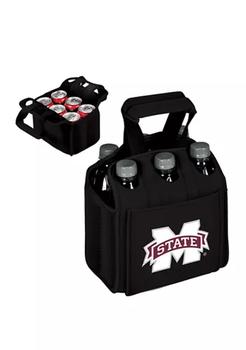 商品TOSCANA | NCAA Mississippi State Bulldogs Six Pack Beverage Carrier,商家Belk,价格¥529图片