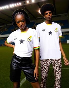 Puma | Puma Football Ghana World Cup 2022 unisex home shirt in white商品图片,额外9.5折, 额外九五折