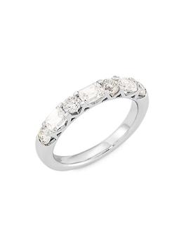 商品Saks Fifth Avenue Collection | 14K White Gold & 1.5 TCW Diamonds Rings,商家Saks Fifth Avenue,价格¥48956图片