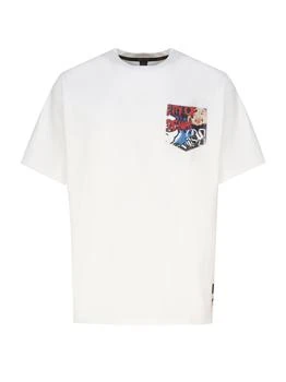 Evisu | Cotton T-shirt With Decorated Pocket 8.1折, 独家减免邮费