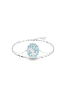 施华洛世奇手镯真假, Swarovski | Swarovski Signum Swan-Plaque Bracelet商品图片 9.6折