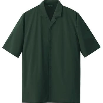 DESCENTE | Untrimmed Half-Sleeve Open Collar Shirt - Men's 3.6折
