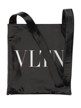 推荐Valentino	VLTN Logo Printed Tote Bag商品