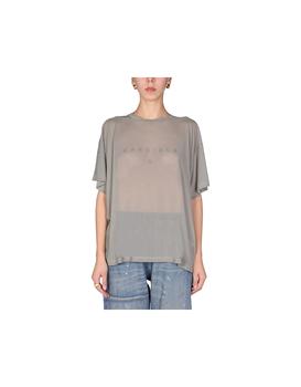 马丁马吉拉香水口红, MM6 | T-Shirt With Logo Print商品图片 4.9折