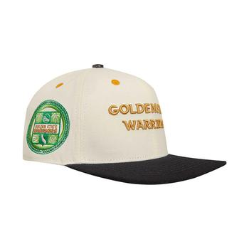 商品Pro Standard | Men's Cream, Black Golden State Warriors Album Cover Snapback Hat,商家Macy's,价格¥308图片