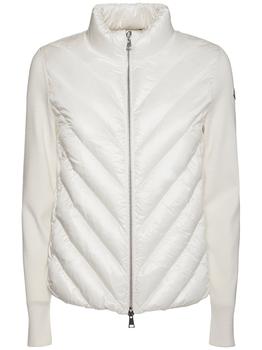 moncler羽绒服女, Moncler | Wool & Nylon Down Jacket商品图片 