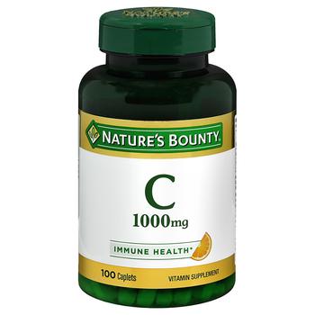 商品Nature's Bounty | Pure Vitamin C 1000mg Caplets,商家Walgreens,价格¥156图片