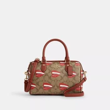 推荐Coach Outlet Coach X Tom Wesselmann Rowan Satchel In Signature Canvas商品