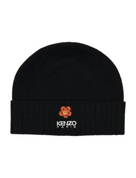 Kenzo | Kenzo Boke Flower Logo Embroidered Beanie 4.7折, 独家减免邮费