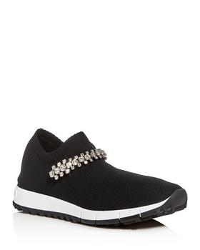 Jimmy Choo | Women's Verona Knit Slip-On Sneakers商品图片,