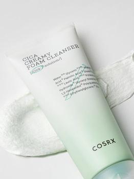 洗面奶女怎么选, COSRX | Pure Fit Cica Creamy Foam Cleanser 150ml商品图片 8.6折