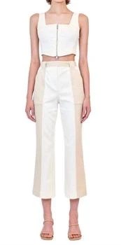 Jonathan Simkhai | Jonathan Simkhai - Liza cropped pant,商家ELITE FINDS,价格¥1770
