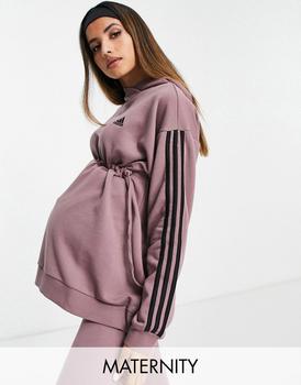 推荐adidas Sportswear Maternity hoodie in pink商品