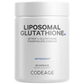 Codeage | Liposomal Glutathione Setria L Glutathione Capsules,商家Walgreens,价格¥249