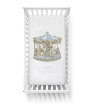 Atelier Choux | Cotton Carousel Fitted Sheet,商家Harrods,价格¥779