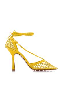 推荐Bottega Veneta - Stretch Sandals - Yellow - IT 35.5 - Moda Operandi商品