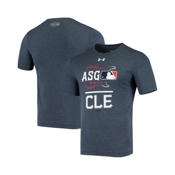 商品Under Armour | Men's Navy 2019 MLB All-Star Game Its Baseball Performance Tri-Blend T-shirt,商家Macy's,价格¥308图片
