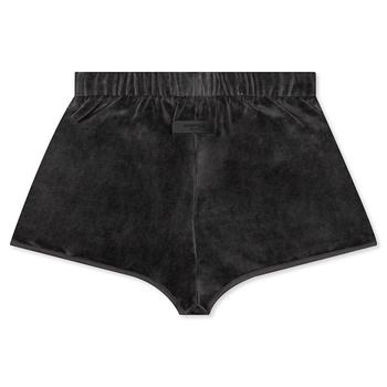 essentials短袖, Essentials | Fear of God Essentials Women's Velour Beach Short - Iron商品图片 